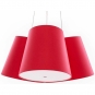 frauMaier - Cluster Pendelleuchte Rot