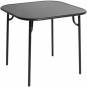 Petite Friture - Week-End Tisch quadratisch glatt Schwarz
