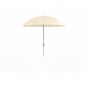 Weishäupl - Pagoden Sonnenschirm Ø240 cm weiß Natur (01) | ohne Schutzhülle