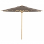 Weishäupl - Klassiker Sonnenschirm Ø300 cm mit Flaschenzug Taupe (83) | mit Schutzhülle