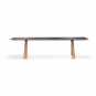 Pedrali - Arki Wood Esstisch 240x100 cm | Schwarz-FENIX NTM