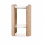 Pedrali - Parenthesis Couchtisch Ø42.5 cm, H.64 cm | Schwarz
