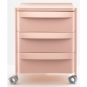 Pedrali - Boxie Rollcontainer mittel Blau | Ablage oben