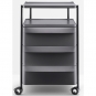 Pedrali - Boxie Rollcontainer groß Blau | Schublade oben