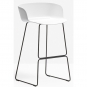 Pedrali - Babila 2747 Barhocker Grau / Chrom | 64.5 cm