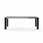Fast - Grande Arche Ausziehtisch 220/270 x 100 cm | Metallgrau