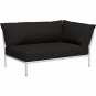 Houe - Level 2 Lounge Sofa-Element Rechts Muted White Char (Heritage)