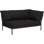 Houe - Level 2 Lounge Sofa-Element Rechts Dunkelgrau Char (Heritage)