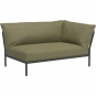 Houe - Level 2 Lounge Sofa-Element Rechts Dunkelgrau Leaf (Heritage)