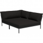 Houe - Level 2 Lounge Cozy Sofa-Element Rechts Dunkelgrau Char (Heritage)