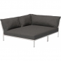 Houe - Level 2 Lounge Cozy Sofa-Element Links Muted White Dark Grey (Basic)
