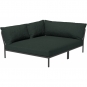 Houe - Level 2 Lounge Cozy Sofa-Element Links Dunkelgrau Alpine (Heritage)