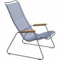 Houe - Click Loungestuhl Taubenblau