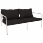 Houe - Avon 2-Sitzer Sofa Muted White Char (Heritage)