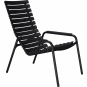 Houe - ReCLIPS Lounge Stuhl mit Aluminiumlehne Schwarz
