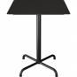 Houe - Pico Cafe Tisch Quadratisch mit 4-Stern Fuß 60x60 cm | Schwarz