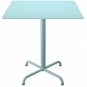 Houe - Pico Cafe Tisch Quadratisch mit 4-Stern Fuß 70x70 cm | Eisblau