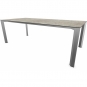 Stern - Penta Tisch 220x100 cm | Edelstahl | Slate stone