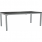 Stern - Classic Ausziehtisch 200/250x100 cm Edelstahl | Slate