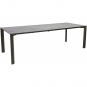 Stern - Penta Ausziehtisch 200/250x100 cm Aluminium anthrazit | Zement hell