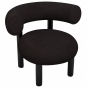 Tom Dixon - Fat Loungestuhl Schwarz (Hero 191)