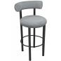 Tom Dixon - Fat Stool 75 Barhocker Grau (Hallingdal 130)