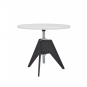 Tom Dixon - Screw Tisch Ø 60 cm; H: 45-62 cm - Marmor