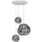 Tom Dixon - Melt Trio LED Pendelleuchtensystem Chrom