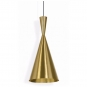 Tom Dixon - Beat Tall LED Pendelleuchte Messing Gebürstet