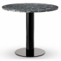 Tom Dixon - Tube Esstisch Schwarz Ø 90cm