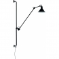 DCW - Lampe Gras N°214 Wandleuchte Schwarz | Konisch