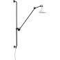 DCW - Lampe Gras N°214 Wandleuchte Weiß/Kupfer | Konisch