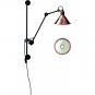 DCW - Lampe Gras N°210 Wandleuchte Rohkupfer/Weiß | Konisch