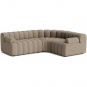 Norr11 - Studio 4 Sofa Outdoor Coconut (Sunbrella Savane)