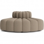 Norr11 - Studio Sofa Element Curve Outdoor Coconut (Sunbrella Savane)