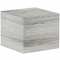 Norr11 - Cubism Couchtisch S Travertin Silber