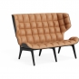 Norr11 - Mammoth Sofa Schwarz | Camel 21004 (Dunes)