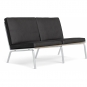 Norr11 - Man Sofa 2-Sitzer Anthrazit 21003 (Dunes)