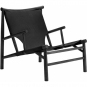 Norr11 - Samurai Chair Sessel Schwarz / Schwarz 97137 (Harness Leder)