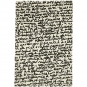 nanimarquina - Black on white Manuscrit Teppich 200 x 300 cm