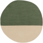 nanimarquina - Pearls Teppich 150x148 cm | Grün