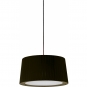 Santa & Cole - GT5 Pendelleuchte Schwarz Satin Nickel / Einfach