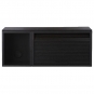Northern - Hifive Slim Wandregal 75cm Eiche schwarz