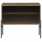 Northern - Hifive Glas Sideboard 75 Hoch / Eiche geräuchert