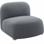 Northern - Gem Lounge Stuhl Grau-Blau (Brusvik 94)