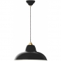 Anglepoise - Original 1227 Brass Midi Wide Hängeleuchte Jet Black