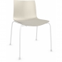 Arper - Catifa 46 0251 Stuhl einfarbig Elfenbein | Weiß