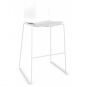 Arper - Catifa 46 0471 Barhocker einfarbig H 76cm (SALE im Showroom*) Weiß | Weiß