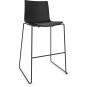 Arper - Catifa 46 0471 Barhocker einfarbig H 76cm Schwarz | Schwarz