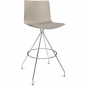Arper - Catifa 46 0487 Barhocker einfarbig H 73cm Taubengrau